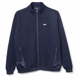 FIGS – Men’s Cobaki Zip Front Scrub Jacket – Navy – Size XXL